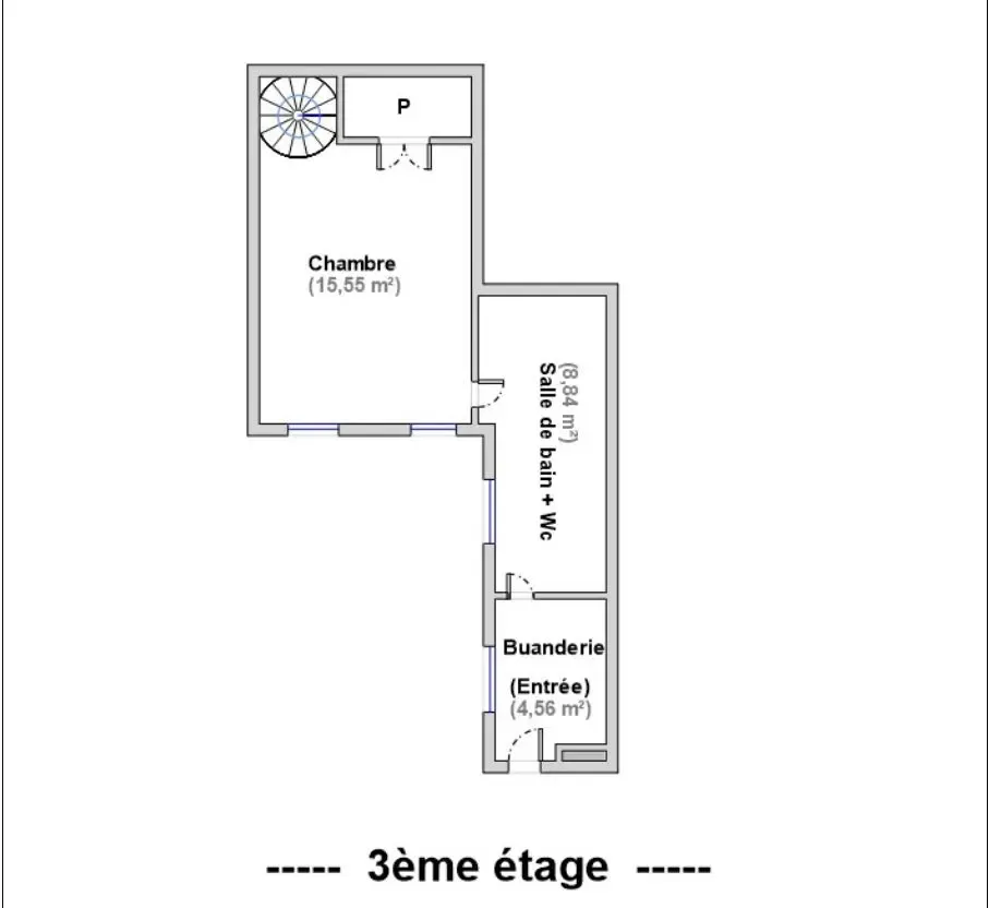 Appartement 3 pièces de 68 m² à vendre — Paris 2ᵉ — photo 11 sur 15