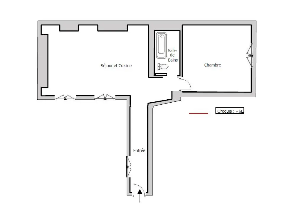 Appartement · 2 pièces · 40 m² · Paris 2ᵉ — photo 12 sur 12
